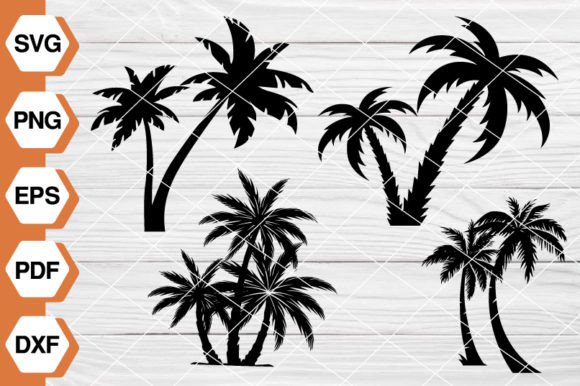 Download Palm Trees SVG [EP-82] - Palm trees Collection