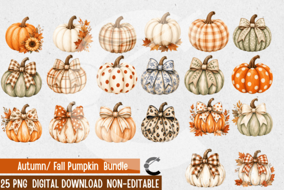 Download Coquette Autumn Fall Pumpkin Bundle - Bundle Collection