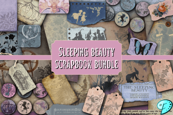 Download Sleeping Beauty Scrapbook Bundle - Bundle Collection