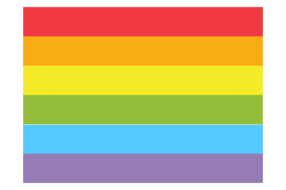 Download Gay Pride Rainbow. Color Human Right Fla - Pride rainbow Collection