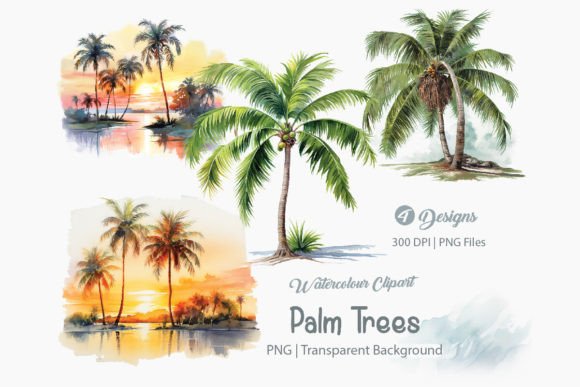 Download Palm Trees Clipart, Tree PNG Bundle - Bundle Collection