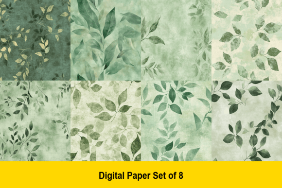 Download Soft Green Botanical Papers - Premium Resources